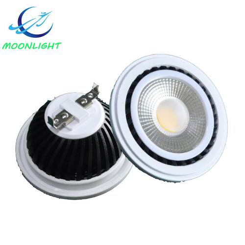 LED纯铝高亮护眼COBGU10G53可调光9w12w15w斗胆灯內胆AR111射灯