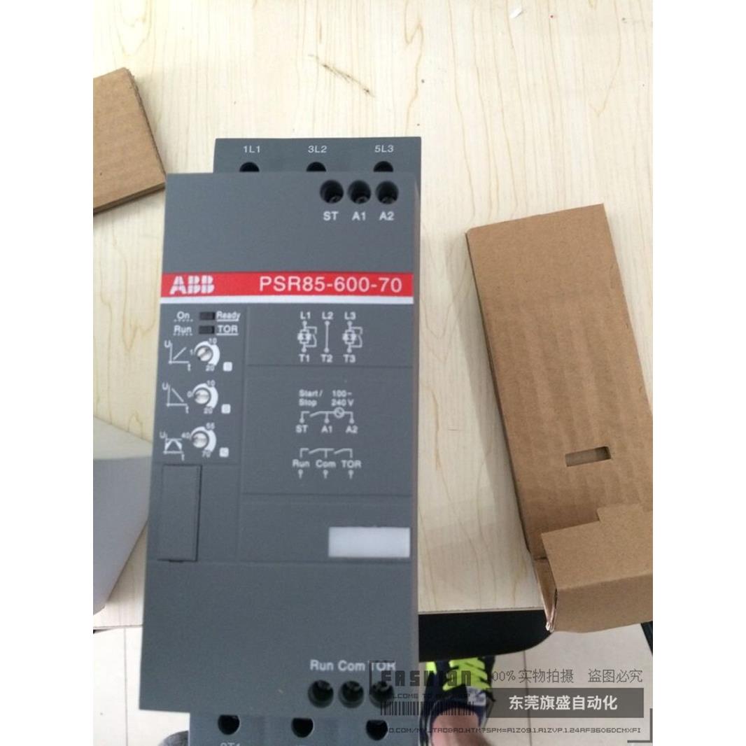 ABB软起动器PSR85-600-70电动机功率45KW物料编号10093224现货