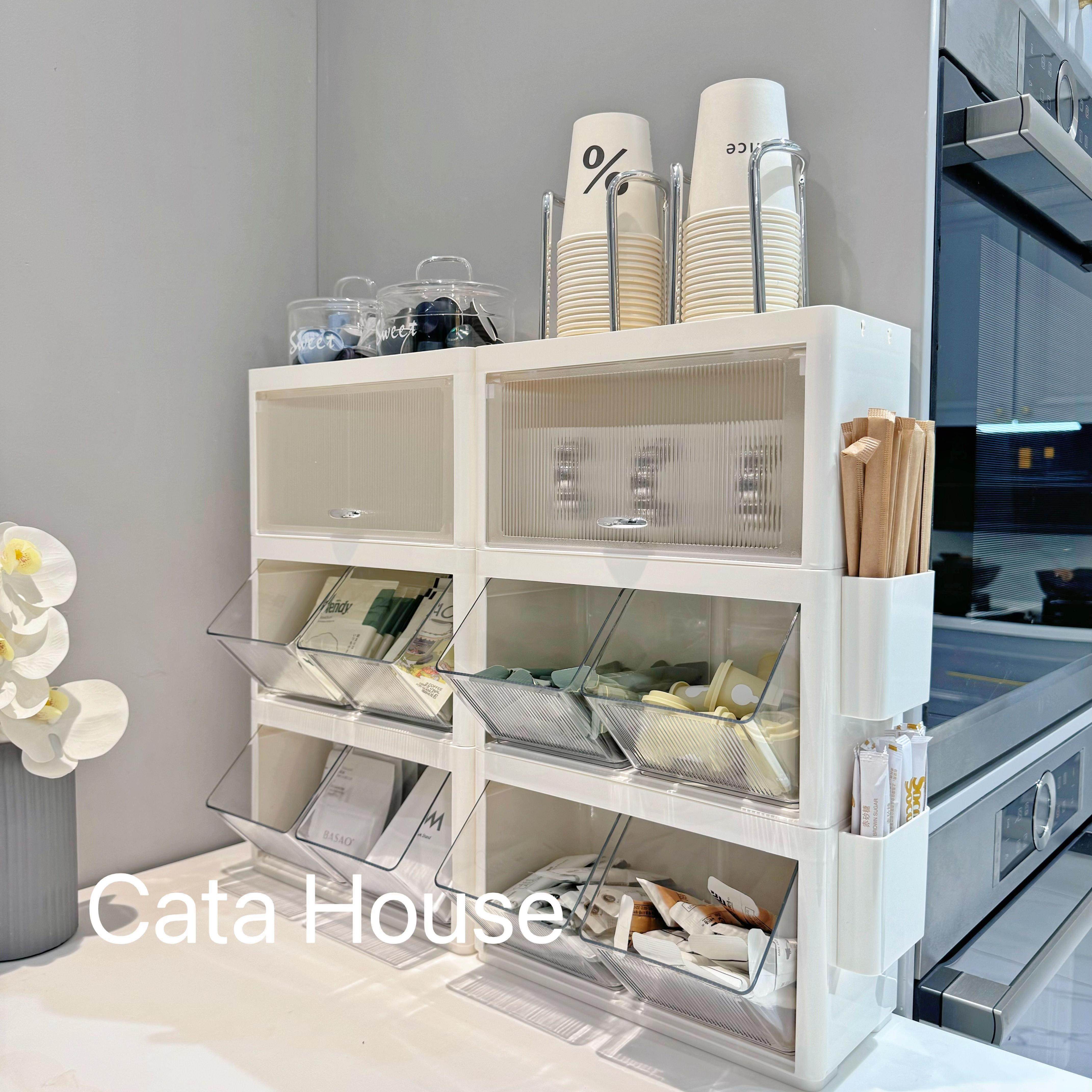 Cata · 茶包收纳盒壁挂式办公室高颜值咖啡包桌面杯子置物架