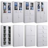 钢制文件柜办公档案柜资料凭证柜收柜纳矮铁皮柜带锁储G885室物更