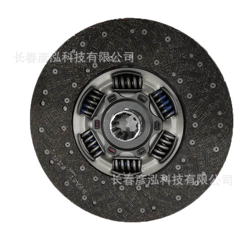 430大孔离合器片j6离合器摩擦片厂家销解放在线长春彦泓汽车配件