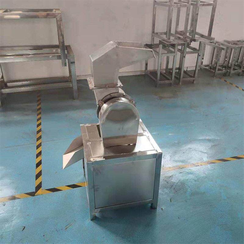 不锈钢水果蔬菜破碎机多规格工业粉碎设备哈密瓜生姜黄芪打碎机