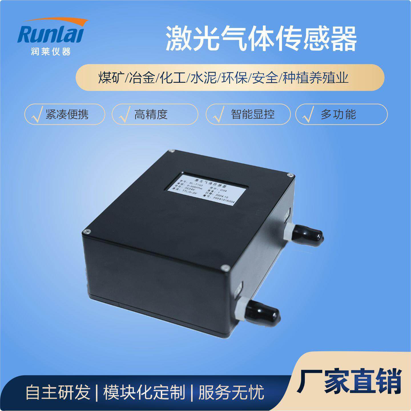 厂家供应激光气体传感器适用化工冶金行业二氧化碳甲烷传感器