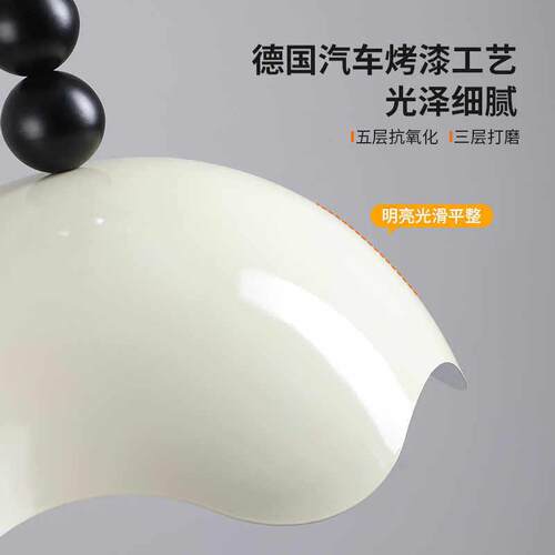 日式简全房光谱LED护眼吸顶735灯现约卧室书灯鹅卵石木纹房主间灯