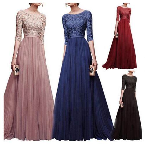 Evening gown, evening gown, long skirt