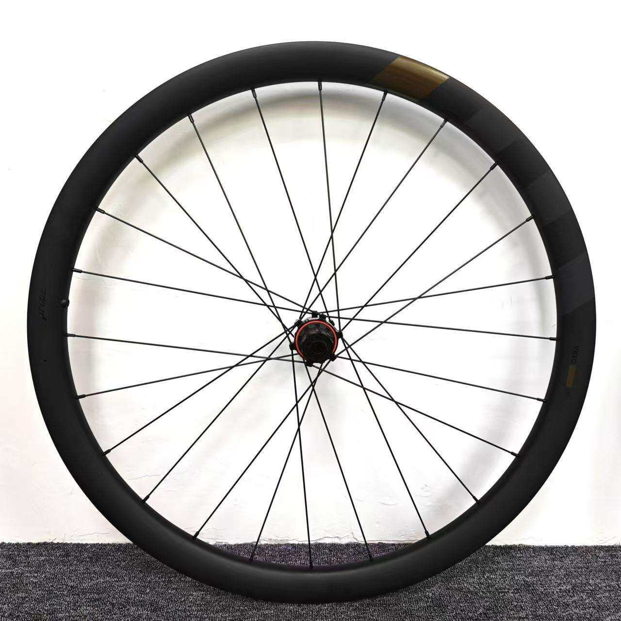 PRIME 700C框高35mm桶轴中锁碟刹砾石公路车轮组瓜车碳纤维轮组