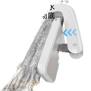 强吸水拖对折拖布胶棉拖地 免手洗海绵拖把家用2024一拖新款