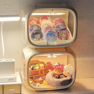 lookup娃屋模型二次元太空舱吧唧收纳展示吃谷人高透明压克力防尘