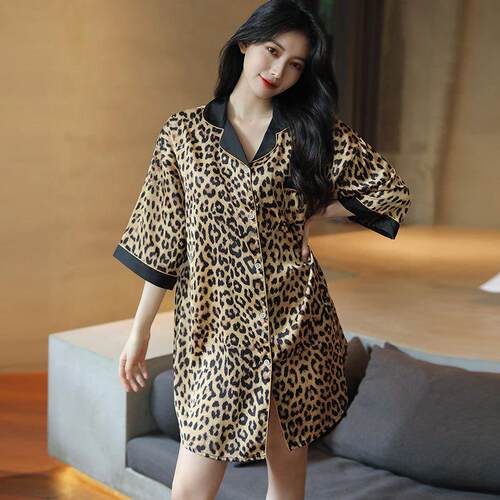 Sleeping dress, female Xia Bingsi plus size boyfriend