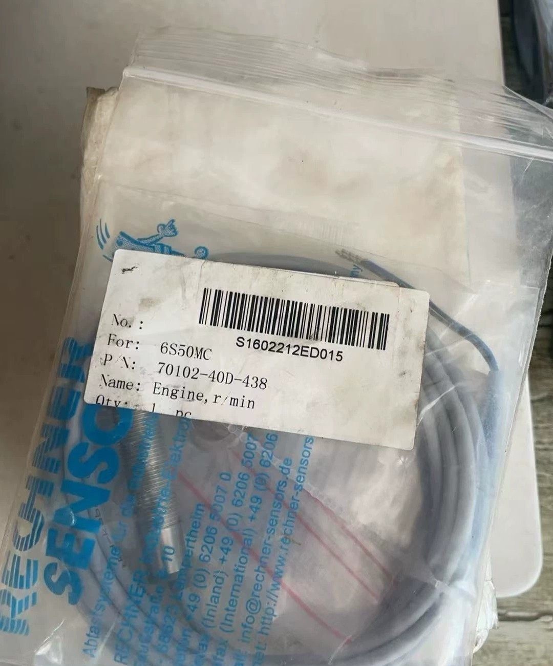 RECHNER传感器 IAS-10-A22-S，全新原装进口