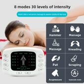 中频脉冲按摩器电疗仪家用理疗颈椎头底全身经络疏通器