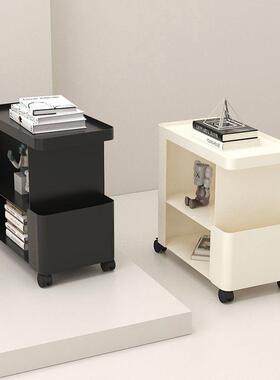 轻车奢客厅可移动小IPQ推旁铁家用沙发边几电脑桌小收纳置物架艺