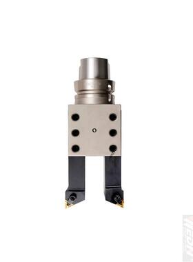 HSK100T-SBT2525L/R五轴车铣复合车刀座多工位外径端面加工车刀架