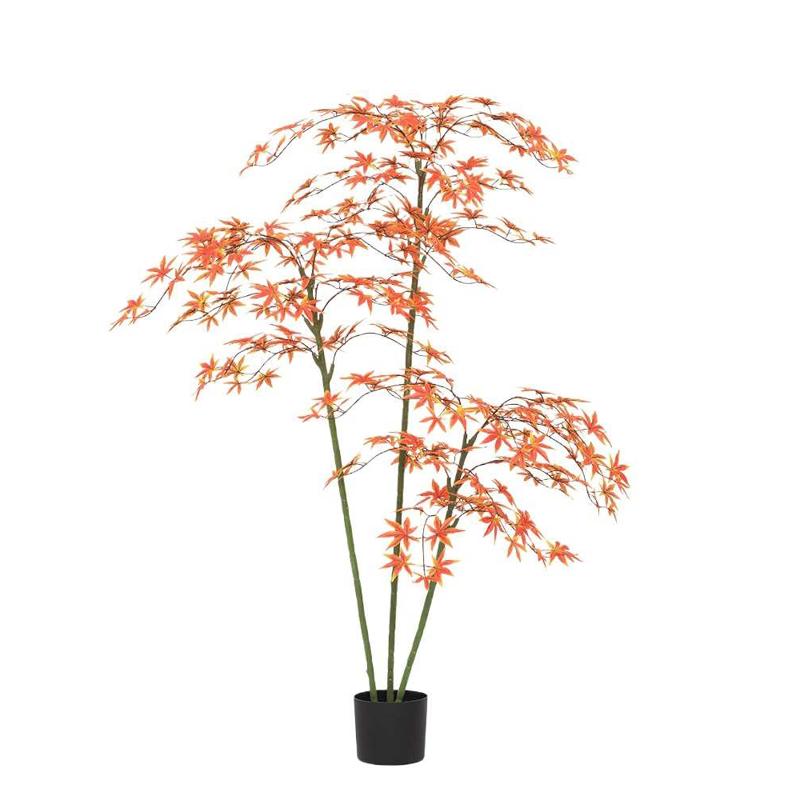 仿真植物枫树红枫假树大型室内盆栽家居客厅橱窗造景装饰落地绿植