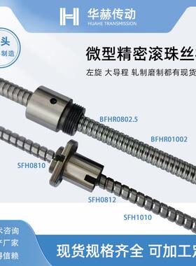 BSHR0804 1002 SFH0810 0812 1010 0805 1204左旋磨制滚珠丝杆