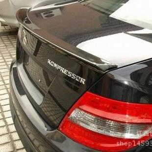 适用于奔驰w204 c260 c300 c350压尾翼奔驰c级尾翼benz c180
