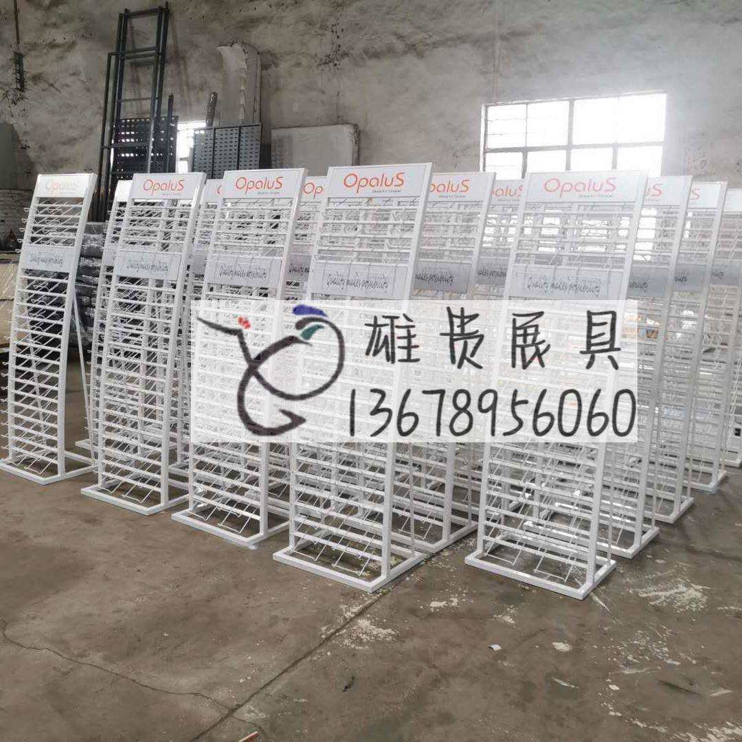 台面式石英石台面架人造石桌面架石材展架样品展示架立式