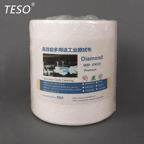 厂家供应白色蓝色91020树皮纹吸油纸去油污卷纸工业擦拭纸吸油纸