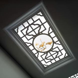 福建客制15mm加厚花 玄关过道通花装 新中式 饰板 镂空雕花背景墙板