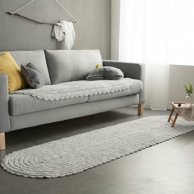 正品韩国进口 椭圆形巾全棉沙沙发垫 棉线组合沙发垫地垫发坐罩