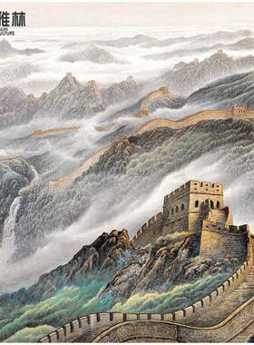 徐仁里龙大幅国画城办公室YL202406万长靠山挂画厅新中式客装饰画