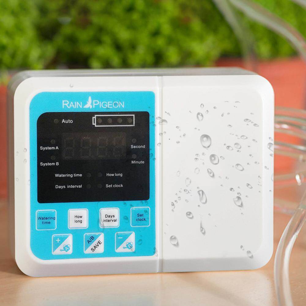 懒人盆栽智能太阳能双泵自动浇水器定时浇花神器滴灌滴水器