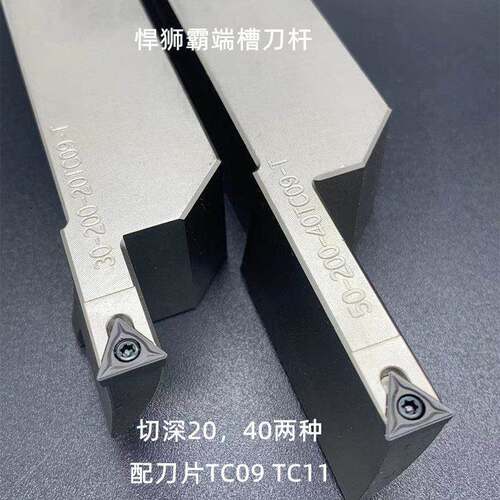 悍狮霸擞控大切深抗震 加长圆弧端面切槽刀杆STFCR2020 2525 TC09