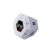 六边形无品牌 化可视厨翻转电子e定时器时间自律器ld数显磁吸房计