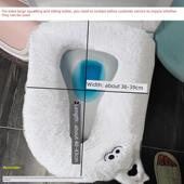 V型葫芦马桶垫新款 通用 加厚大号大口径坐便套圈异型8字U方形四季