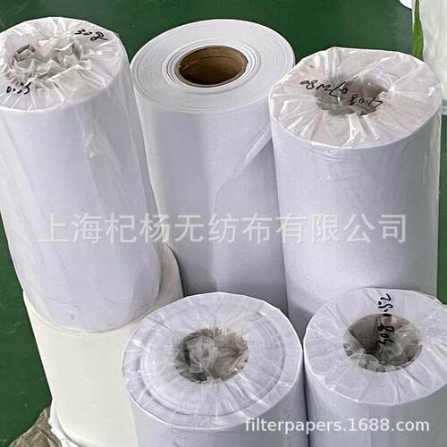 轧机磨床磨削液涤纶过滤纸 100克轧制油无纺布过滤纸