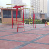 室外健身器材转体立式 转腰牵引臂力训练引体学校小区路径