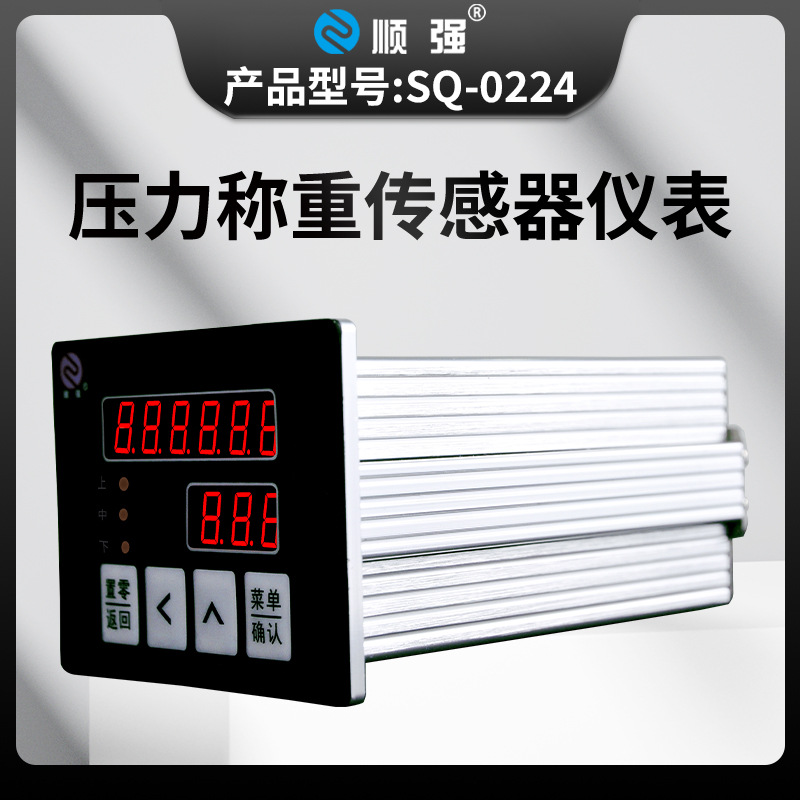 SQ-0224压力称重传感器仪表高精度数显RS22485模拟量0~10V