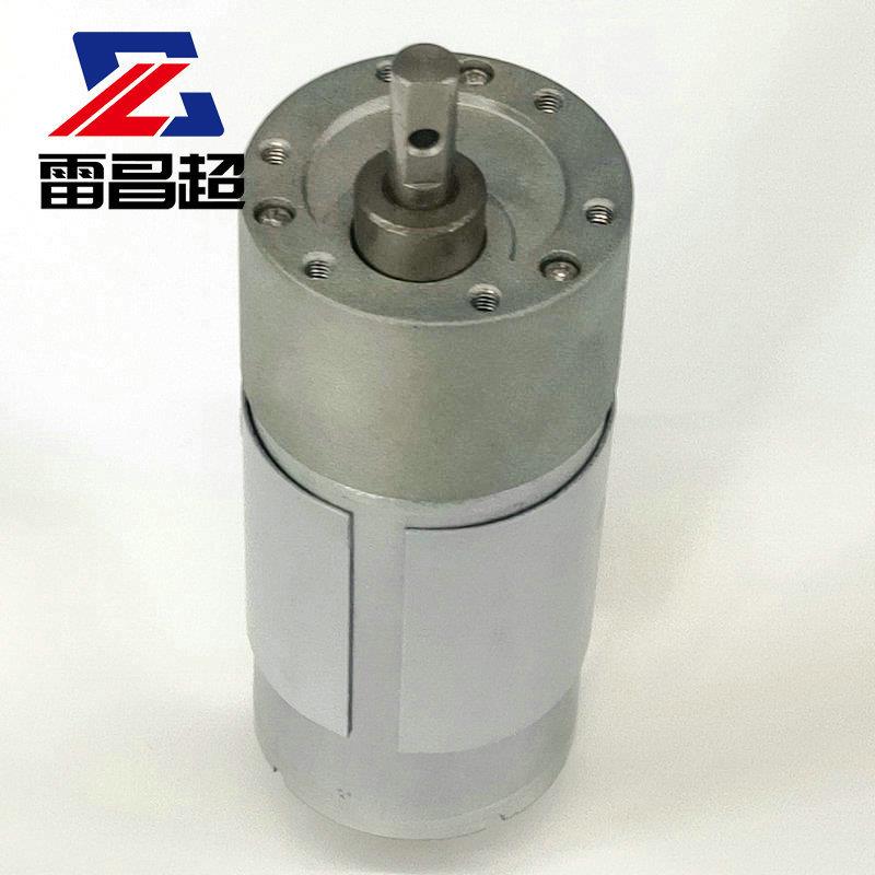 HGB37-555 GB37-555带孔轴电机 12v24v智能机械有刷无刷减速马达图片
