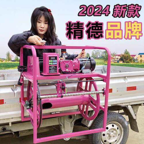 48V60V双电机电动打药机感应收放管高压喷雾器果园打药机