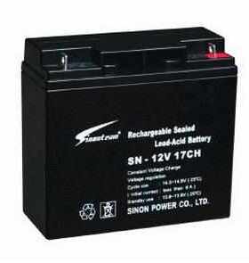 赛能蓄电池SN-2V17CH能赛RVJ电池121V17AH免护维铅酸蓄电池