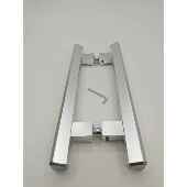 铝合金玻璃门把手框架滑动门把手浴室门管表面安装 自定义孔间距简