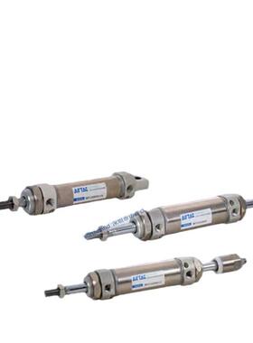 亚德复动缓冲可调型迷你气缸附磁石MIC16/20/25/32X15/50/400-S-C