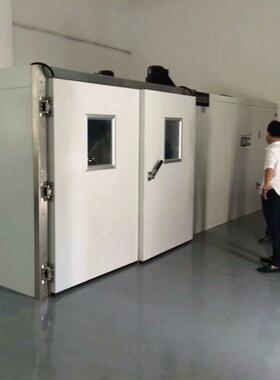 步入式可程式恒温恒湿试验室可程式低温试验箱步入式温老化房
