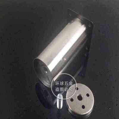 A8L不锈钢玻璃桌脚桌腿 茶几脚 KTV木板支撑 支柱两头上木板支柱