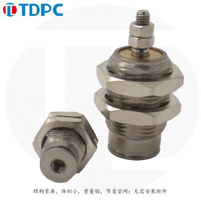 微型外螺纹针形气缸小型气动CJPB6/10*5/10/15/20-B CDJP2B16*15D