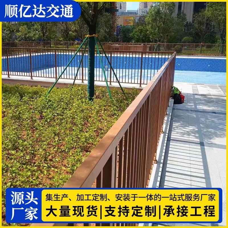 镀锌围墙护栏厂房庭院小区围墙栏杆学校别墅安全隔离室外铁艺围栏