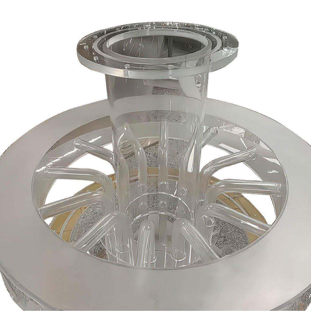 亚克力实验仪器 圆管设备 有机玻璃试验大型设备 透明弯管仪器