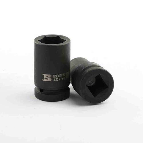 波斯工具25mm系列铬钼钢加长风动气动套筒1寸17mm-70mm