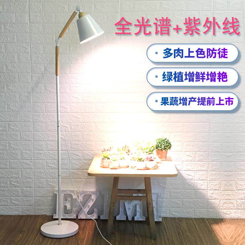 多肉植物补光灯彷太阳家用上色生长灯全光谱太阳能灯多肉植物光照