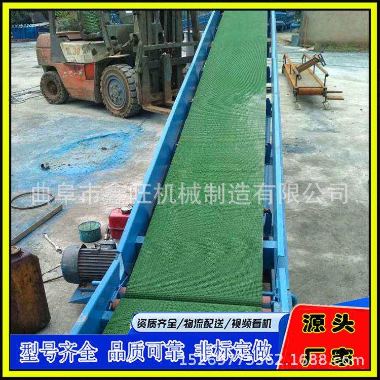碎砖块皮带传送机 建筑废料运输机 化工原料密闭式皮带输送机