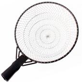 手工编织大漏勺长柄捞勺钢丝笊篱过滤网勺烹饪漏勺捞面兜捞树叶勺