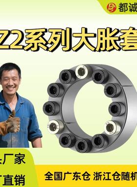 Z2大胀套系列全规格传动件免键锁紧胀紧连接套扭矩C45联结胀紧套