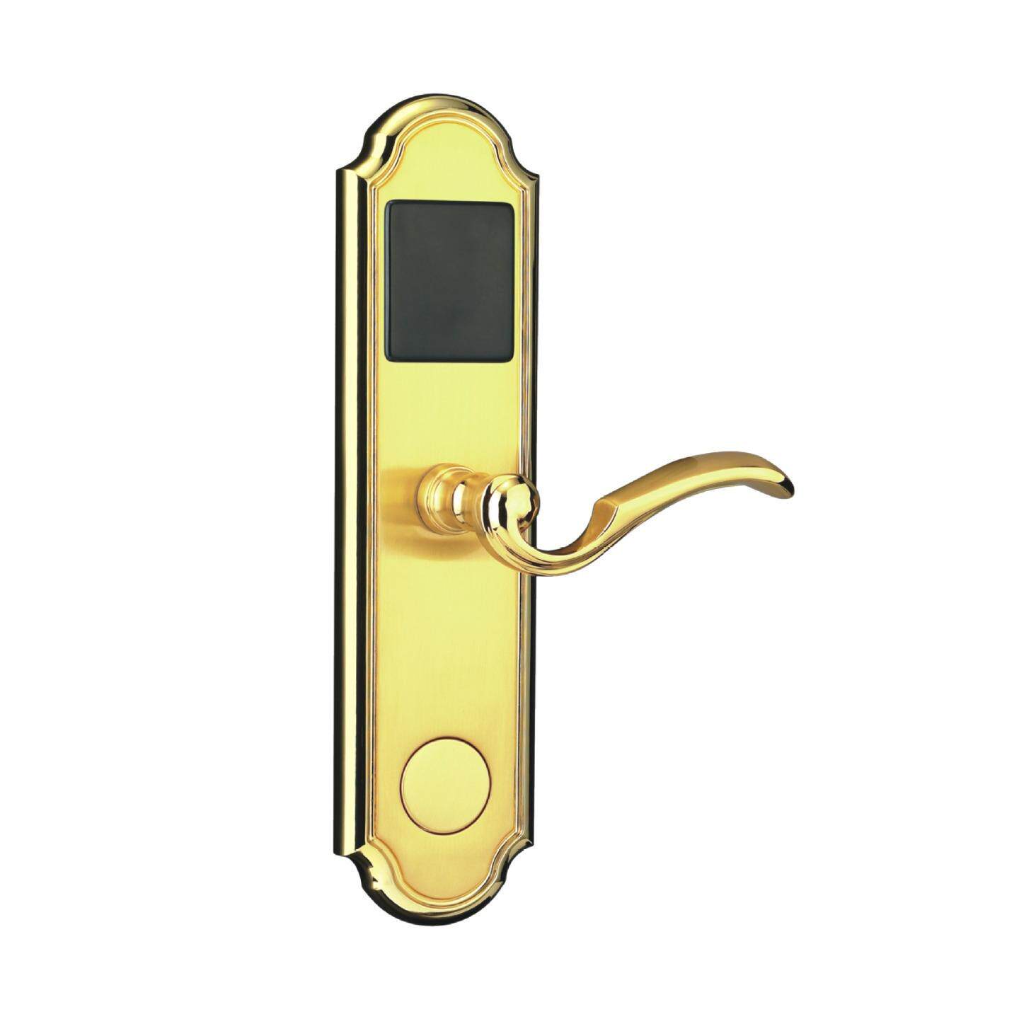 酒店刷金卡感应锁门锁磁合卡锌智能宾馆宿公寓刷舍卡锁智能感应锁