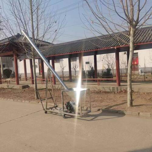 不锈钢螺旋输送机 食品化工原料提升上料机 粉末颗粒砂石绞龙输送