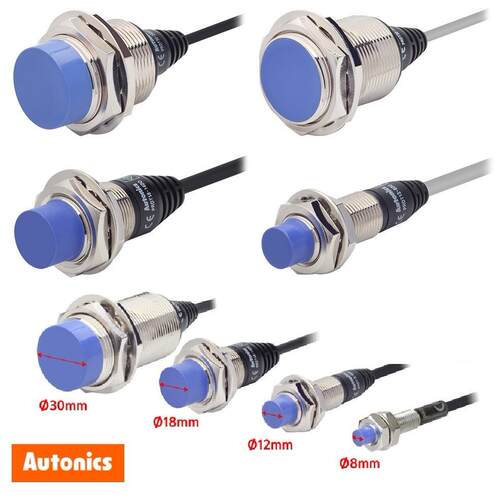 25mm长检测距离30毫米圆柱形接近开关AUTONICS型号PRDL30-25DN